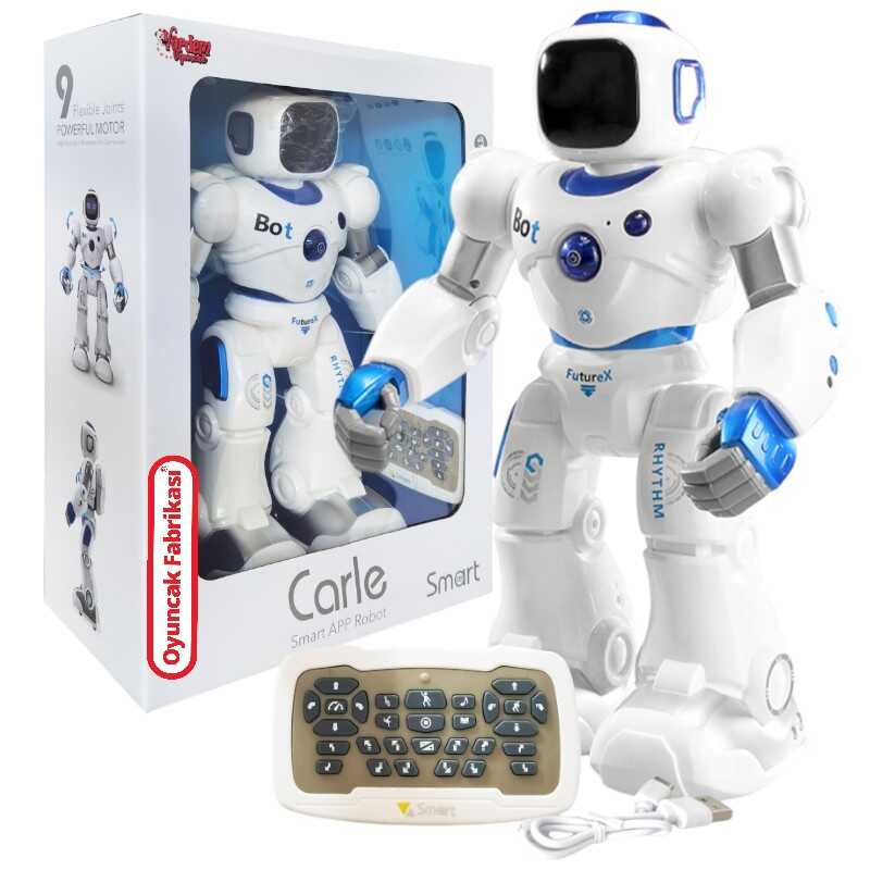 Vrd Uzaktan Kumandalı İnteraktif Şarjlı Eğitici, Eğlendirici Akıllı Büyük Robot